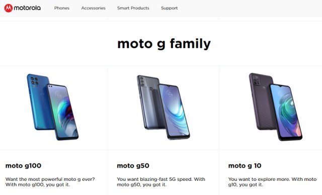 모토로라는 보급형 제품부터 폴더블 폰까지 폭넓은 라인업을 갖추고 있다. 출처=모토로라