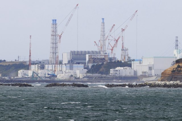 도쿄 북쪽의 후쿠시마 현 나미에 타운에 위치한 후쿠시마 다이 이치 원자력 발전소. AP=뉴시스