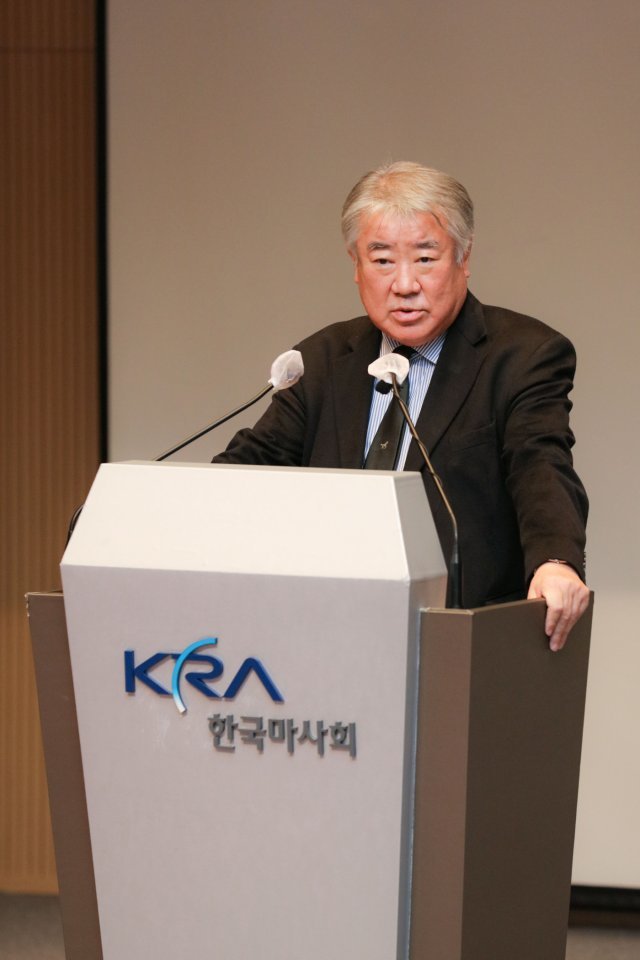 김우남 한국마사회장© 뉴스1