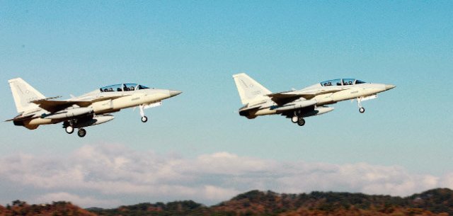필리핀 공군이 운용하는 한국산 FA-50PH 경공격기. 사진 제공=한국항공우주산업