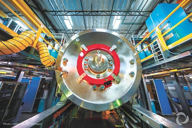 TAE테크놀로지스가 2017년 7월 선보인 핵융합 장치 ‘노먼’. TAE테크놀로지스 제공