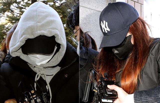 원생을 지속적으로 학대한 혐의로 구속영장이 청구된 인천 서구 국공립어린이집 보육교사들이 15일 오후 구속 전 피의자심문(영장실질심사)을 받기 위해 인천시 미추홀구 인천지방법원에 들어서고 있다. 2021.2.15 뉴스1