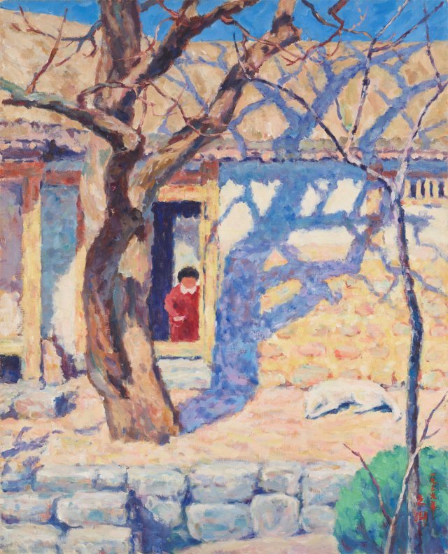 오지호의 ‘남향집’(1939년).