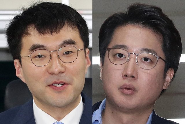 김남국 더불어민주당 의원(왼쪽), 이준석 전 국민의힘 최고위원. 뉴스1