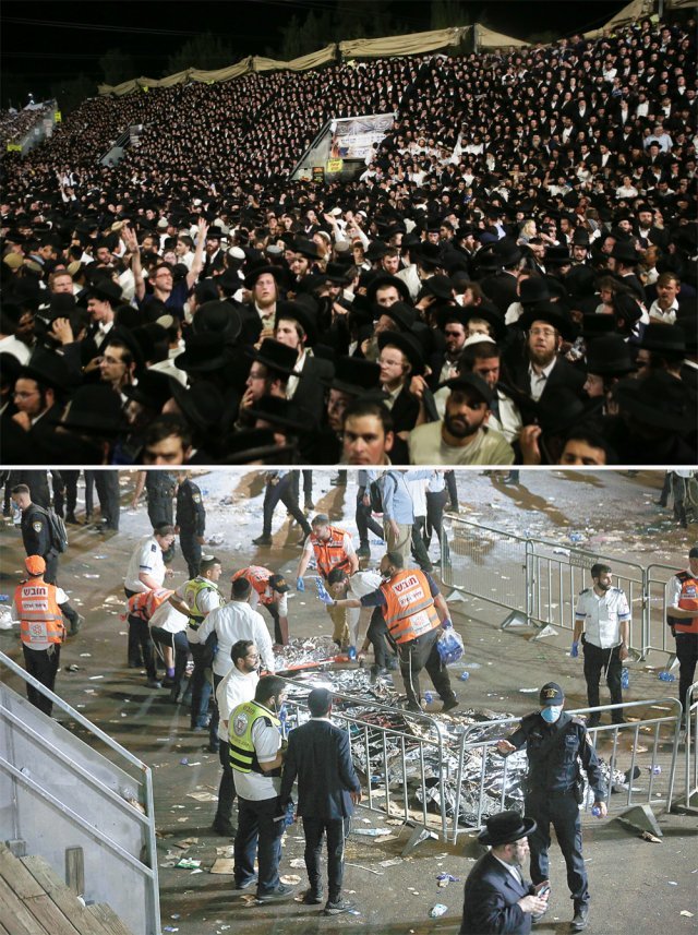 마스크 벗은 이스라엘… 10만명 몰린 성지순례 행사, 최소 45명 압사