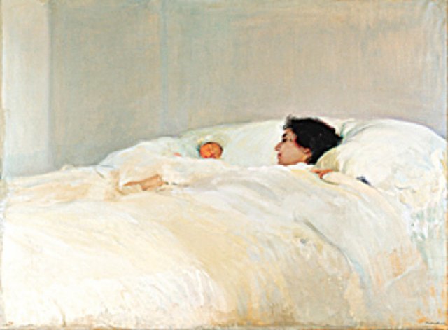 호아킨 소로야, ‘엄마’, 1895∼1900년.