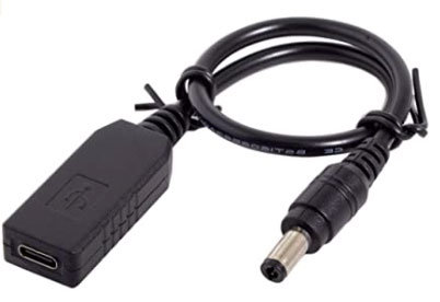 USB 타입C - DC 포트 변환 케이블 (출처=IT동아)