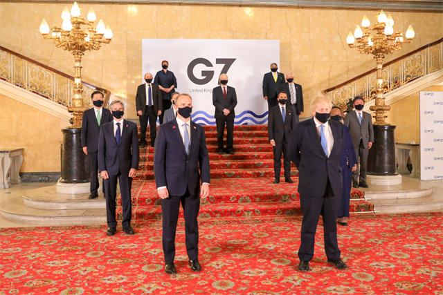 G7, 北엔 “외교협상 나서라” 中엔 “인권탄압 우려”… 美에 힘실어