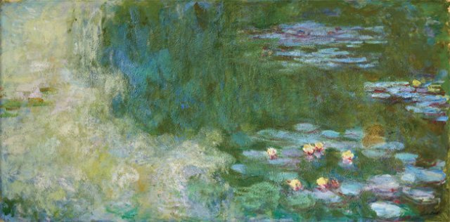 클로드 모네, ‘수련이 있는 연못’, 1919~1920. [사진 제공 · 삼성]