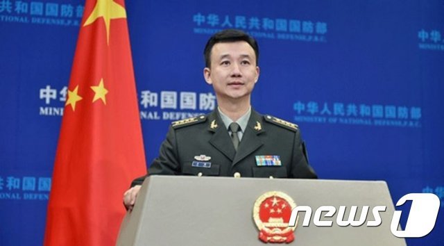 우첸 중국 국방부 대변인 <자료사진> © News1