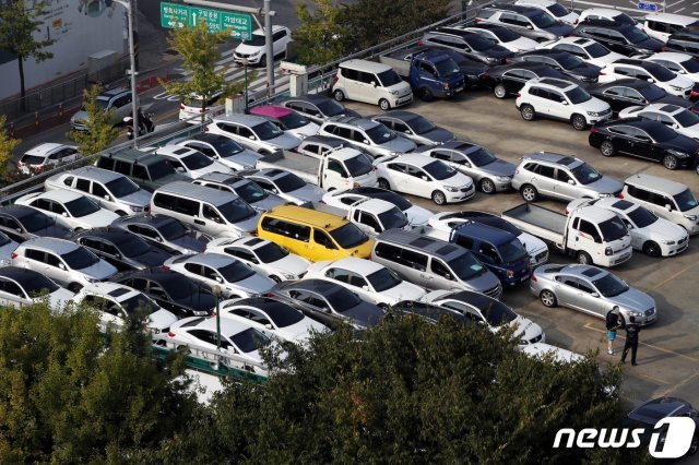 서울 강서구 중고차 매매단지 모습. 뉴스1 © News1