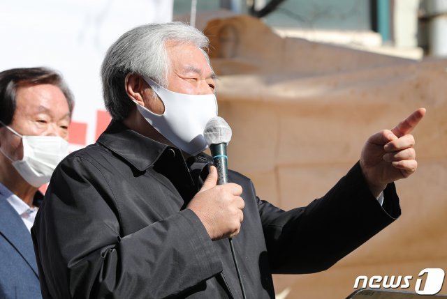 전광훈 사랑제일교회 목사(자료사진). 2021.2.26/뉴스1 © News1