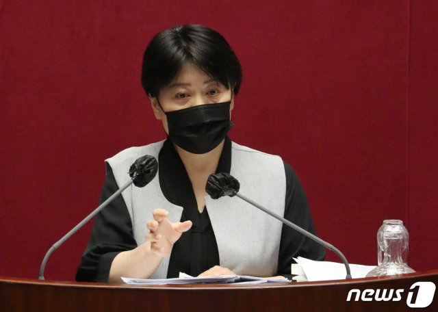 윤희숙 국민의힘 의원. 2020.12.12/뉴스1 © News1