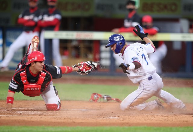 KIA 타이거즈는 22일 열린 KBO리그 대구 경기에서 삼성 라이온즈를 꺾고 6연패를 탈출했다.(삼성 라이온즈 제공) © 뉴스1