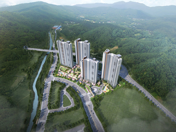 제일건설 ‘경산 하양 제일풍경채’ 조감도