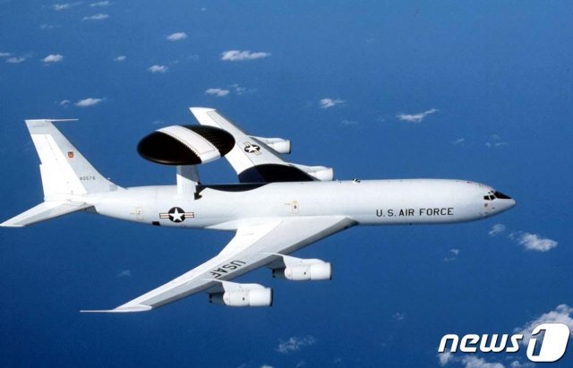 미국 공군의 조기경보통제기 E-3B ‘센트리’ (미 공군) © 뉴스1