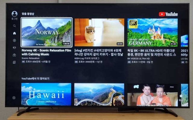 유튜브, 넷플릭스, 웨이브, 왓챠 등의 서비스가 쾌적하게 구동된다 (출처=IT동아)