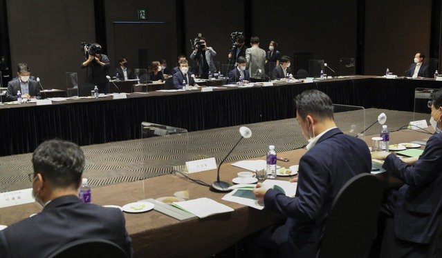 국민연금 기금운용위원회 제6차 회의. 뉴시스