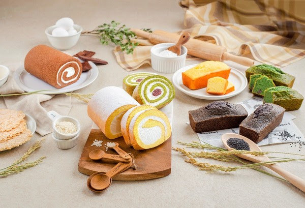 달롤의 글루텐프리 롤케이크와 쌀파운드 케이크, 출처: 달롤컴퍼니