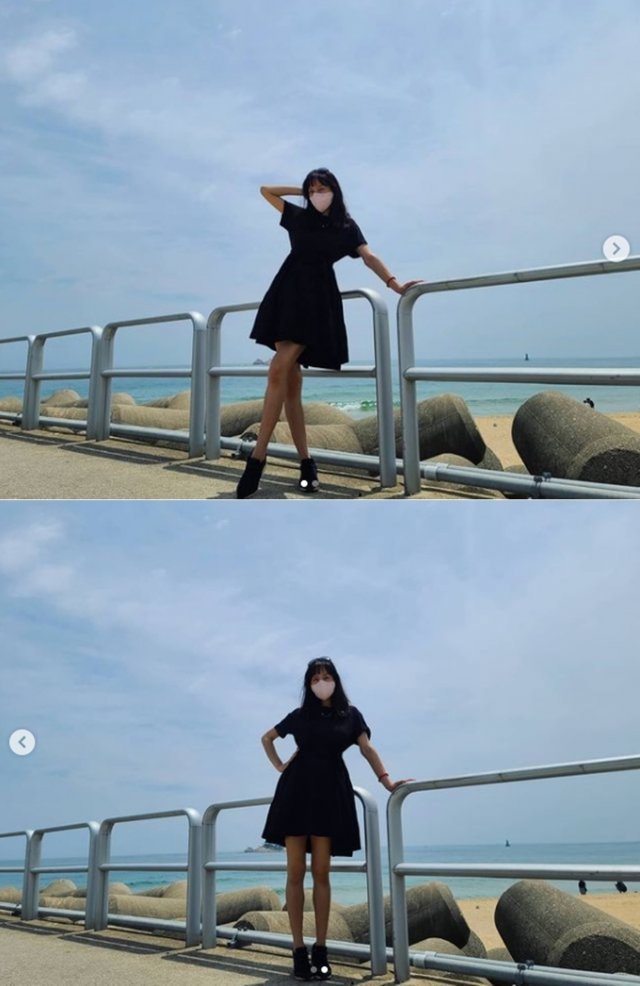 쥬얼리 출신 가수 조민아 인스타그램 갈무리 © 뉴스1