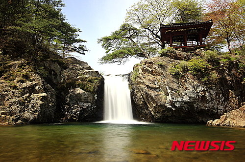 경북 상주시 화북면 상오리 장각폭포