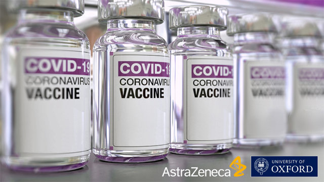 영국 옥스퍼드대와 아스트라제네카가 공동 개발한 뒤 생산해 보급하는 신종 코로나바이러스 감염증(코로나19) 백신.