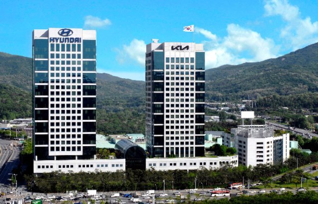 현대·기아 양재사옥 기존 간판