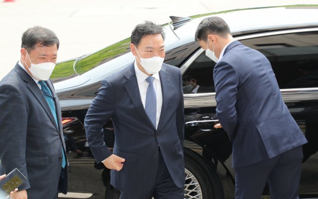 김오수-김진욱 첫 대면… ‘사건 이첩 갈등’은 논의 안해