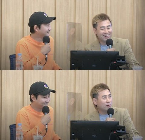 이천수(왼쪽)와 김병지 / SBS ‘두시탈출 컬투쇼’ © 뉴스1