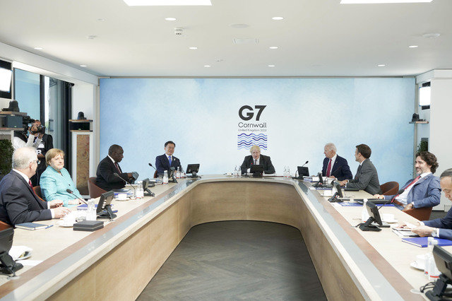 수위조절 나선 유럽 정상들 “중국은 파트너” “G7, 반중클럽 아냐”