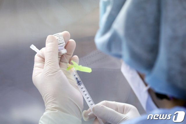 신종 코로나바이러스 감염증(코로나19) 백신 예방접종센터./뉴스1 © News1