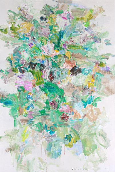 From Nature; untamed, 193.9x130.3cm, Mixed media, 2021