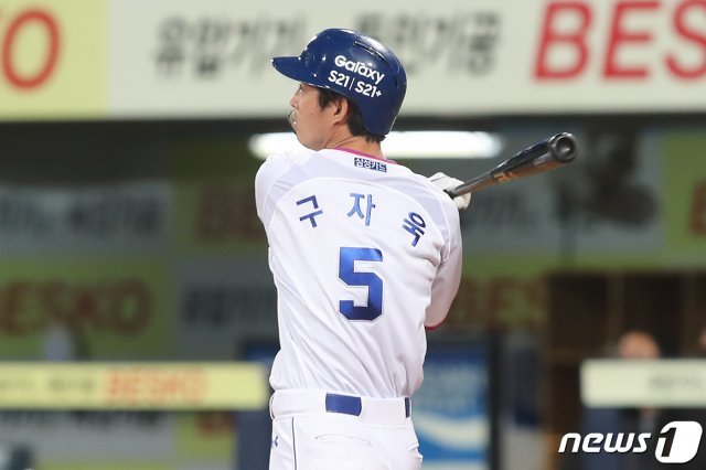 구자욱이 KBO리그 역대 33번째 7년 연속 10홈런을 기록했다. 2021.6.22/뉴스1 © News1