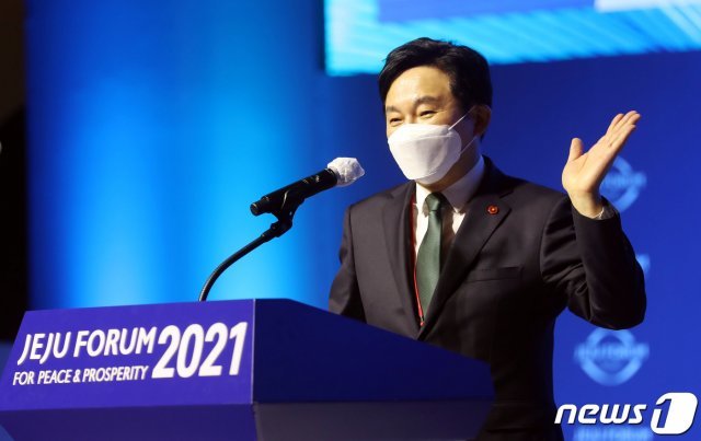 원희룡 제주지사 2021.6.25/뉴스1 © News1