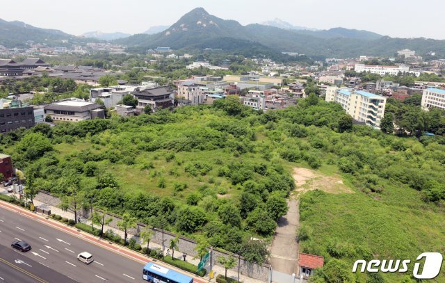 이건희기증관 후보지인 서울 종로구 송현동 부지 © News1 DB