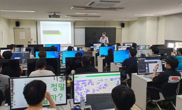 가천대학교 게임·영상학과 수업 현장 (출처=가천대학교)