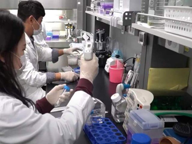 서울 성동구 한양대병원 중앙연구소에 있는 R&D센터에서는 세포주 개발과 임상시험 제조공정 개발 업무를 맡고 있다.  코아스템 제공