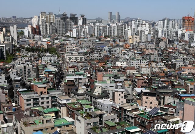 서울 광진구 일대 빌라촌 모습. 2021.5.9/뉴스1 © News1