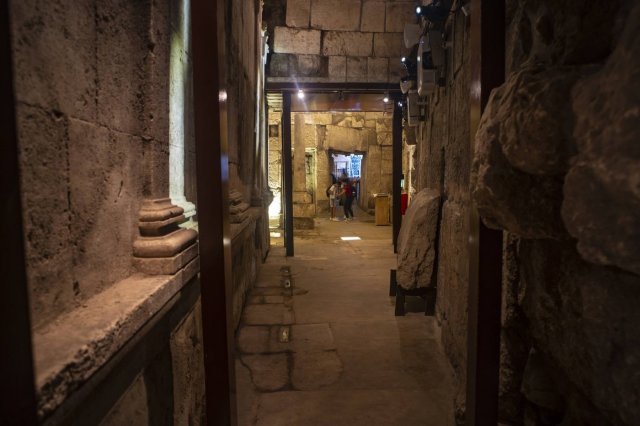제2성전 시대 건축물 일부. 이스라엘관광청