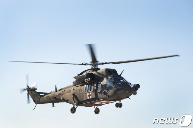 수리온 기반 육군 의무후송전용헬기 ‘메디온’. (한국항공우주산업 제공) 2020.1.31/뉴스1