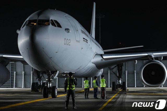 공군이 운용 중인 다목적 공중급유수송기 KC-330 ‘시그너스’  (공군 제공) 2020.7.23/뉴스1