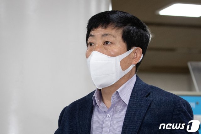 ‘대북전단 살포’ 혐의를 받는 박상학 자유북한운동연합 대표. © News1