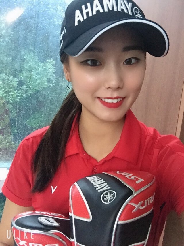 한국여자프로골프(KLPGA)에서 처음으로 59타를 기록한 허윤나. 야마하 골프 제공