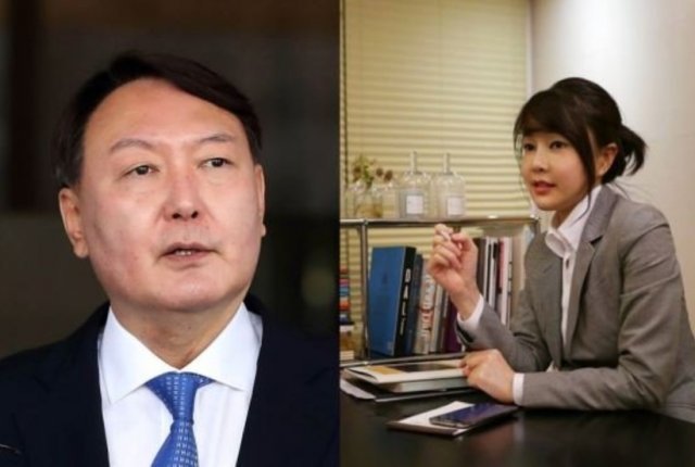 윤석열 전 검찰총장과 그의 아내 김건희 코바나컨텐츠 대표. © 뉴스1