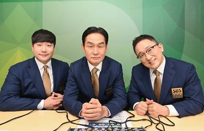 왼쪽부터 배성재 캐스터·최용수 해설위원·장지현 해설위원. SBS