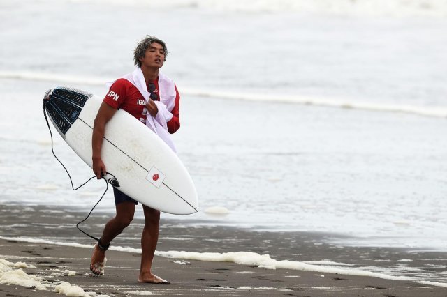일본 서핑 선수 이가라시 카노아. 페이스북 ‘Kanoa Igarashi’ 갈무리