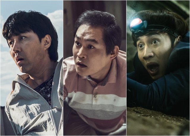 차승원-김성균-이광수(왼쪽부터). 사진｜쇼박스