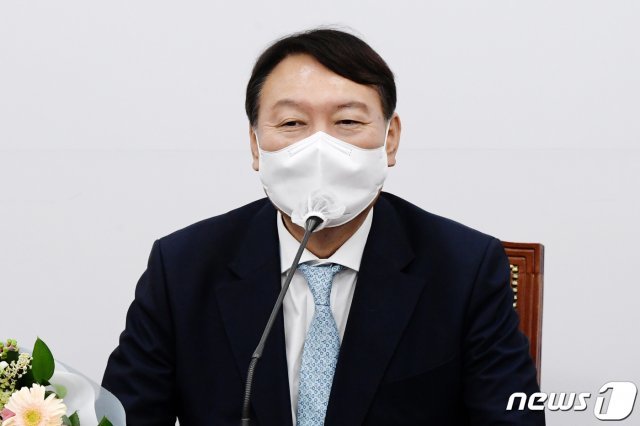 국민의힘 대선 예비후보인 윤석열 전 검찰총장. 2021.8.2/뉴스1 © News1