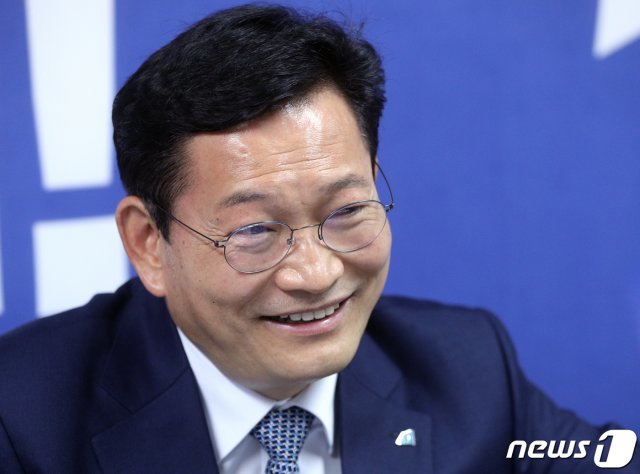 송영길 더불어민주당 대표. 2021.4.18/뉴스1 © News1