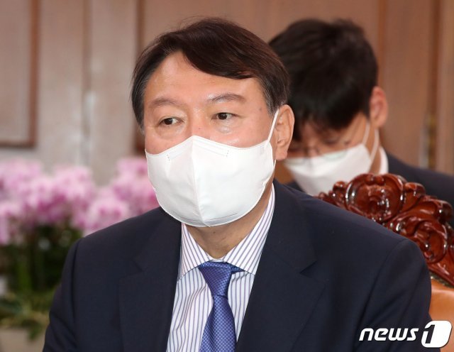 국민의힘 대선 예비후보인 윤석열 전 검찰총장 2021.8.3/뉴스1 © News1
